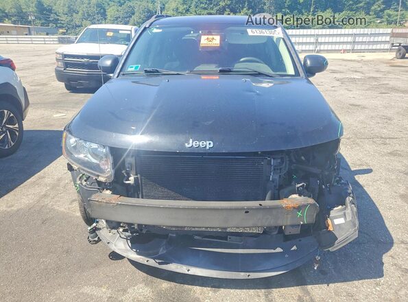 1C4NJCBA8HD124225 2017 JEEP COMPASS Black წინა ხედი