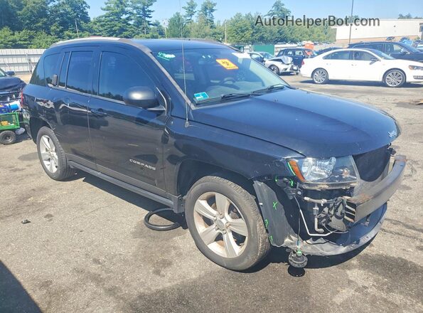 1C4NJCBA8HD124225 2017 JEEP COMPASS Black წინა მარჯვენა