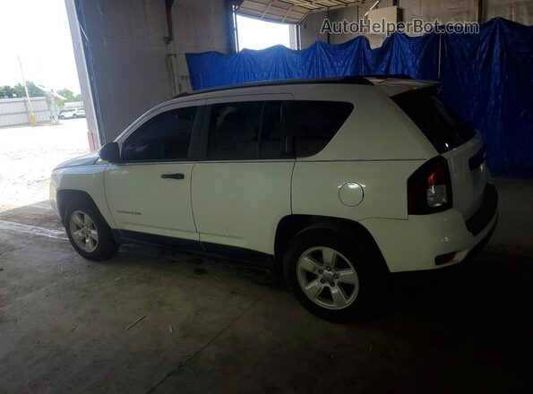 1C4NJCBA8HD136617 2017 JEEP COMPASS White Հետևի ձախ