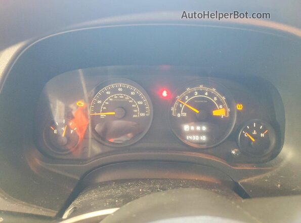 1C4NJCBA8HD136617 2017 JEEP COMPASS White Սարքավորումների վահանակի տեսք