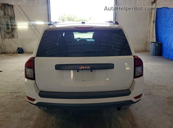 1C4NJCBA8HD136617 2017 JEEP COMPASS White Հետևի տեսք