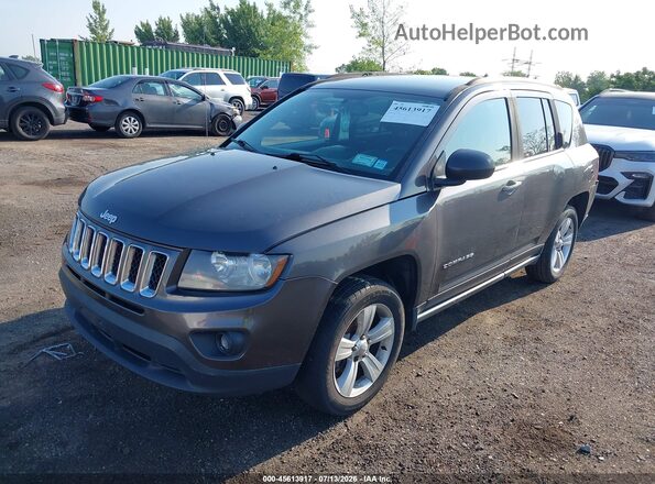 1C4NJCBA9GD633982 2016 JEEP COMPASS Gray Front left