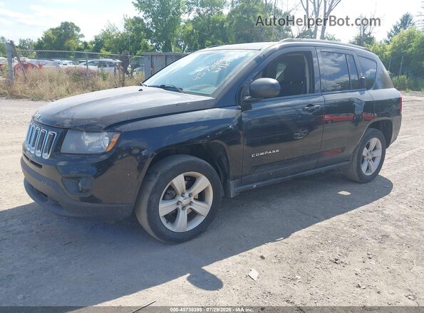 1C4NJCBA9GD705263 2016 JEEP COMPASS Black Front left