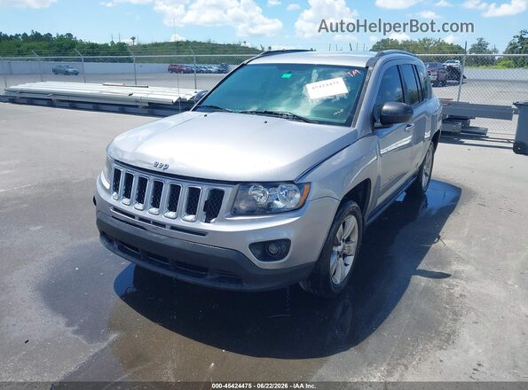 1C4NJCBAXGD681622 2016 JEEP COMPASS Silver Front left