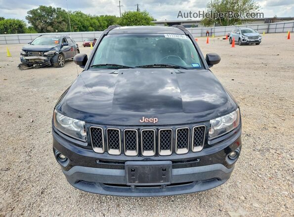 1C4NJCBB7GD676578 2016 JEEP COMPASS Black Вид спереду