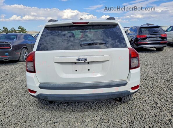 1C4NJCBB8GD506570 2016 JEEP COMPASS White უკანა ხედი