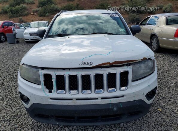 1C4NJCBB8GD506570 2016 JEEP COMPASS White წინა ხედი