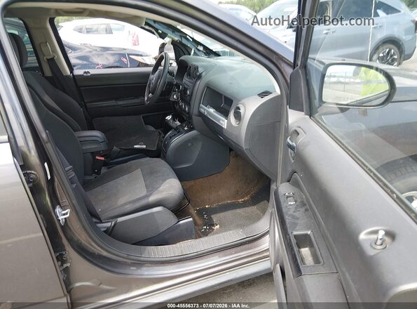 1C4NJCBBXHD186556 2017 JEEP COMPASS Серый Вид салона спереди