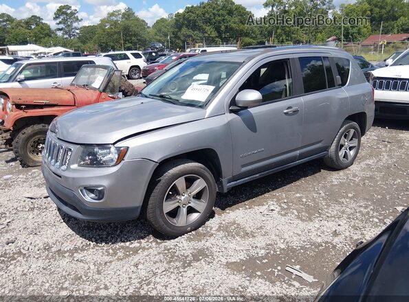 1C4NJCEA1GD806597 2016 JEEP COMPASS Серебряный Передняя левая четверть