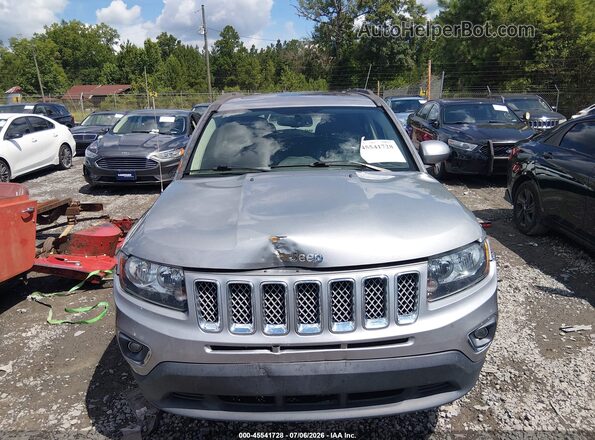 1C4NJCEA1GD806597 2016 JEEP COMPASS Серебряный Вид щитка приборов