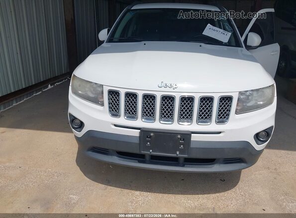 1C4NJCEA2GD590792 2016 JEEP COMPASS White Դիմացի տեսք