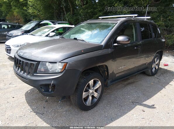 1C4NJCEA2GD720120 2016 JEEP COMPASS Gray Առջևի ձախ երեք քառորդ տեսարան