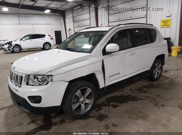 1C4NJCEA2GD760813 2016 JEEP COMPASS White Vista tres cuartos delantera izquierda