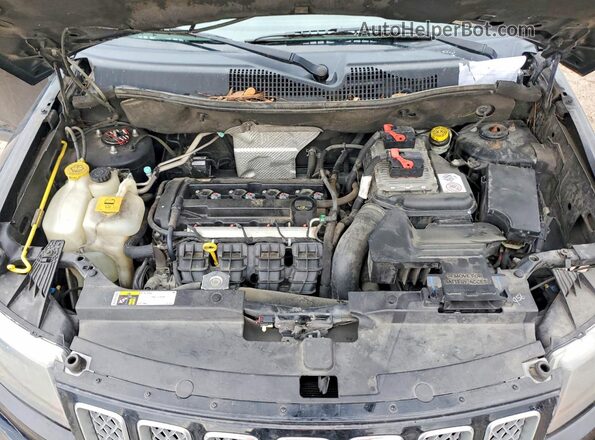 1C4NJCEA2GD806298 2016 JEEP COMPASS Black Вид підкапотного простору