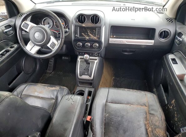 1C4NJCEA2GD806298 2016 JEEP COMPASS Black Вид панелі приладів