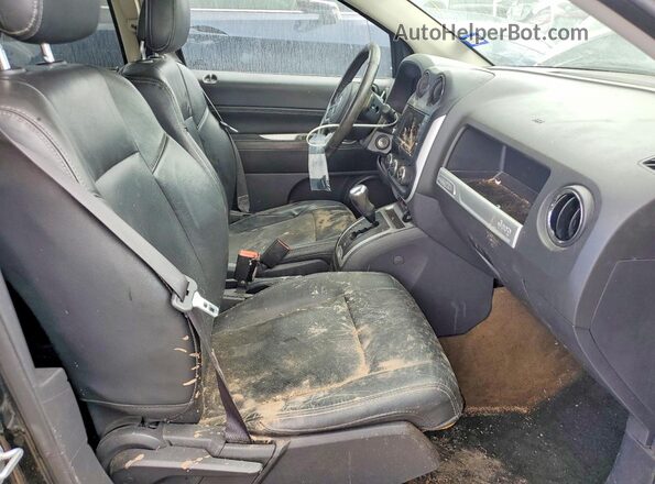 1C4NJCEA2GD806298 2016 JEEP COMPASS Black Вид салону спереду