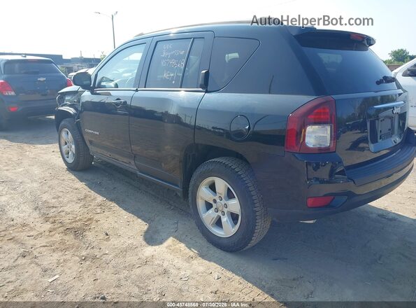 1C4NJCEA2HD116889 2017 JEEP COMPASS Черный Задняя левая четверть