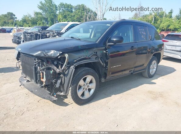 1C4NJCEA2HD116889 2017 JEEP COMPASS Черный Передняя левая четверть
