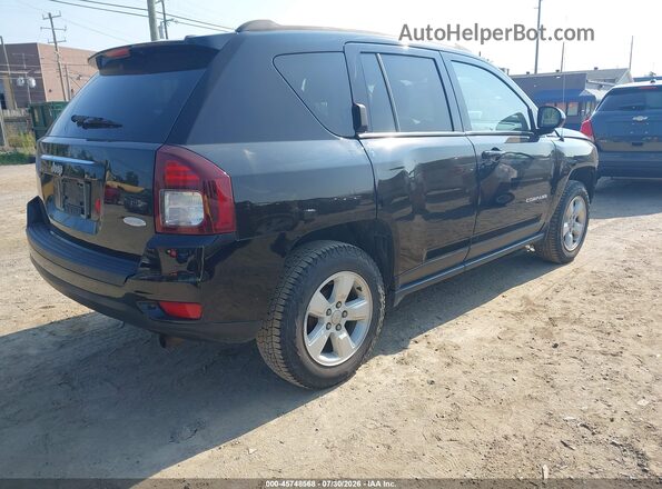 1C4NJCEA2HD116889 2017 JEEP COMPASS Черный Задняя правая четверть