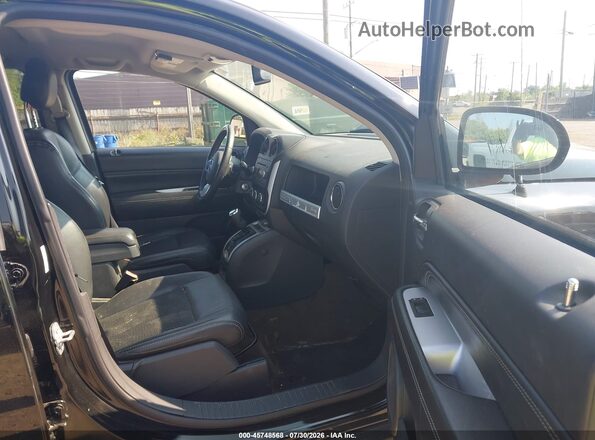 1C4NJCEA2HD116889 2017 JEEP COMPASS Черный Вид салона спереди