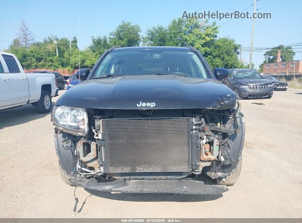 1C4NJCEA2HD116889 2017 JEEP COMPASS Черный Вид задней части салона