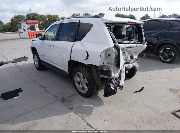 1C4NJCEA3HD116044 2017 JEEP COMPASS White Trasero izquierdo