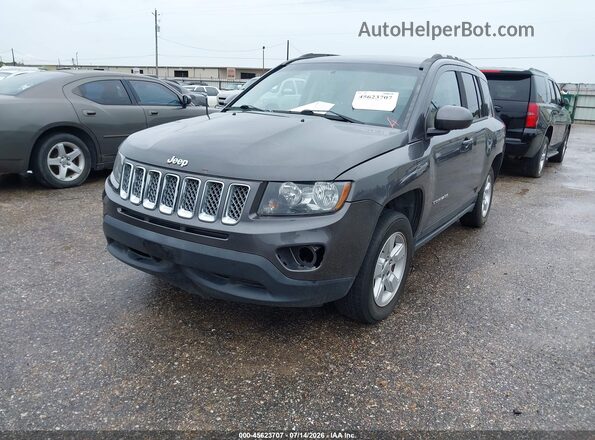 1C4NJCEA3HD116934 2017 JEEP COMPASS Gray Передня ліва чверть