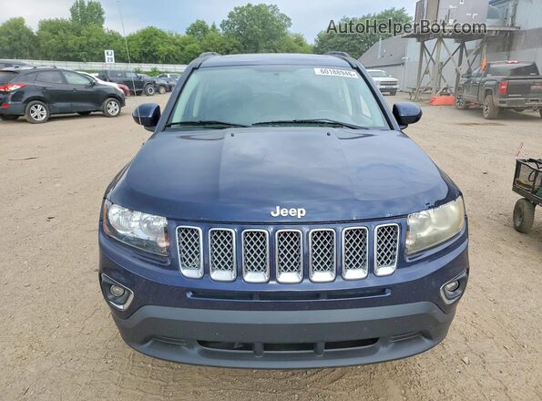 1C4NJCEA4GD720233 2016 JEEP COMPASS Blue Widok z przodu