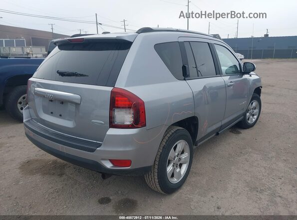 1C4NJCEA4HD206674 2017 JEEP COMPASS Серебряный Задняя правая четверть