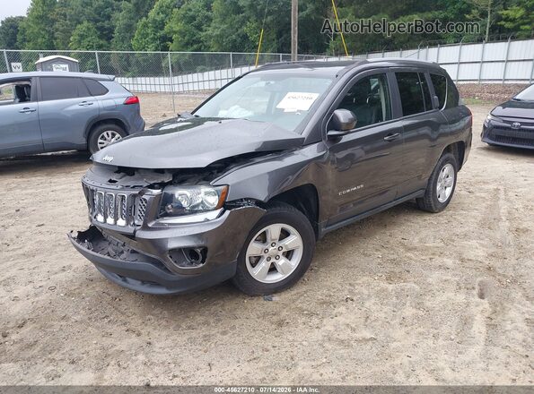 1C4NJCEA4HD213155 2017 JEEP COMPASS Gray Vista tres cuartos delantera izquierda