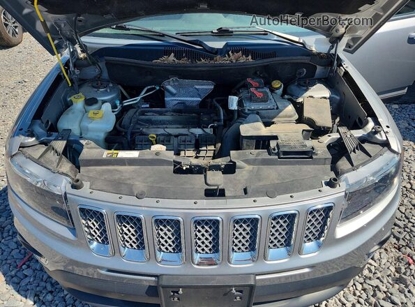 1C4NJCEA5GD716045 2016 JEEP COMPASS Silver Rear interior view