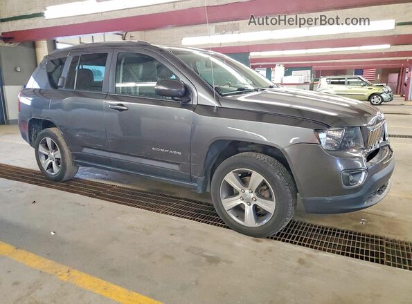 1C4NJCEA5GD806280 2016 JEEP COMPASS Угольный Передняя правая четверть
