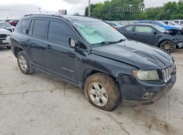 1C4NJCEA6GD665722 2016 JEEP COMPASS Black წინა მარჯვენა