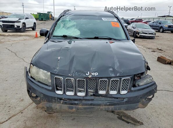 1C4NJCEA6GD665722 2016 JEEP COMPASS Black წინა ხედი