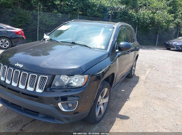 1C4NJCEA6GD699370 2016 JEEP COMPASS Черный Передняя левая четверть