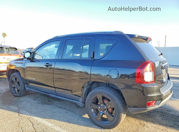 1C4NJCEA7GD642840 2016 JEEP COMPASS Black Հետևի ձախ