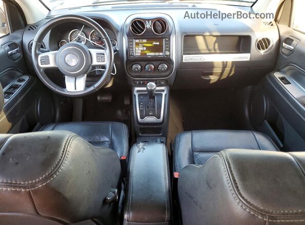 1C4NJCEA7GD642840 2016 JEEP COMPASS Black Առջևի վահանակի տեսք
