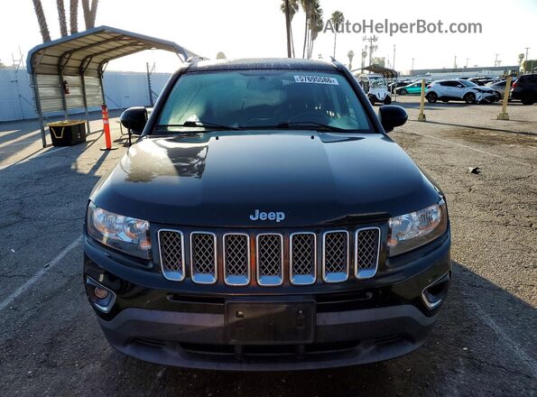 1C4NJCEA7GD642840 2016 JEEP COMPASS Black Դիմացի տեսք