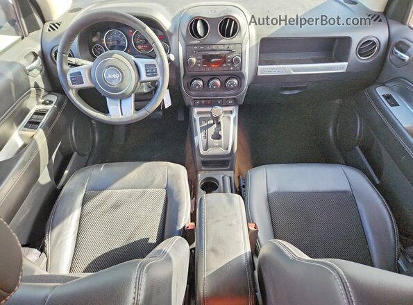 1C4NJCEA7GD655779 2016 JEEP COMPASS Charcoal წინა პანელის ხედი