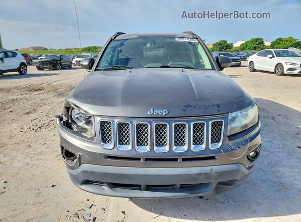 1C4NJCEA7GD655779 2016 JEEP COMPASS Charcoal წინა ხედი