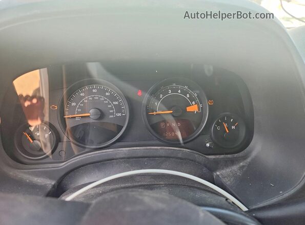1C4NJCEA7GD734448 2016 JEEP COMPASS White Սարքավորումների վահանակի տեսք