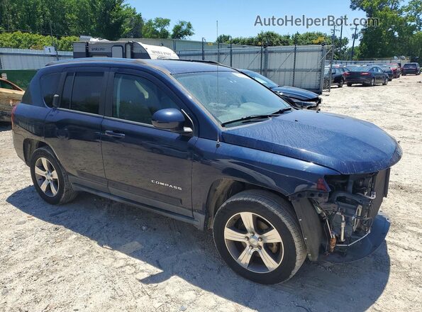 1C4NJCEA7GD800674 2016 JEEP COMPASS Blue Delantero derecho
