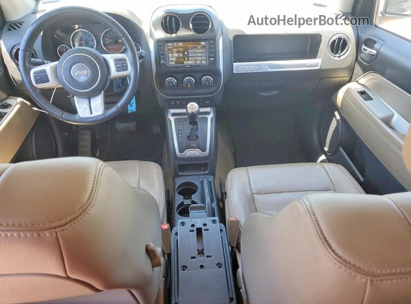 1C4NJCEA7GD800674 2016 JEEP COMPASS Blue Vista del salpicadero