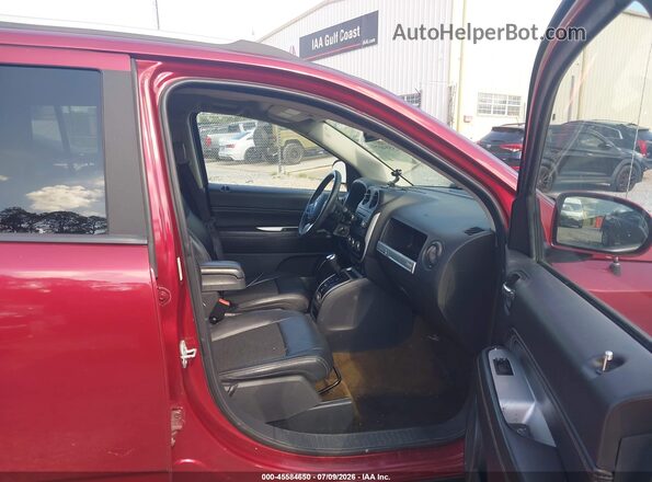 1C4NJCEA8GD666127 2016 JEEP COMPASS Красный Вид салона спереди