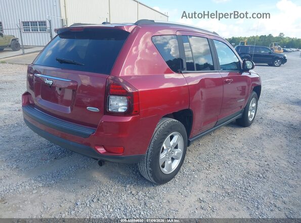 1C4NJCEA8GD666127 2016 JEEP COMPASS Красный Задняя правая четверть