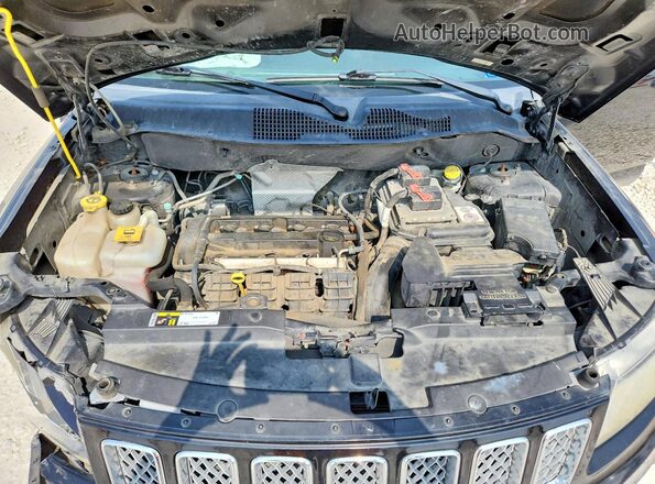 1C4NJCEA8GD675829 2016 JEEP COMPASS Black Вид підкапотного простору