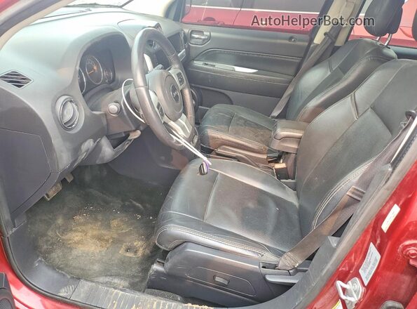 1C4NJCEA8GD775008 2016 JEEP COMPASS Burgundy Вид салону спереду