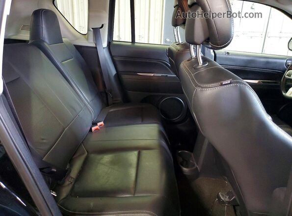 1C4NJCEA9GD700804 2016 JEEP COMPASS Black Вид задніх сидінь