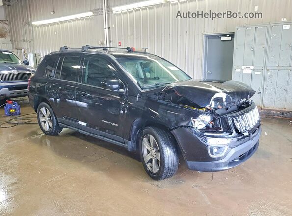 1C4NJCEA9GD700804 2016 JEEP COMPASS Black Передня права чверть