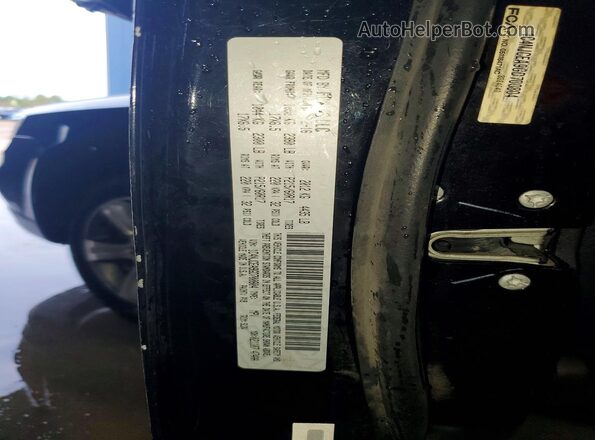 1C4NJCEA9GD700804 2016 JEEP COMPASS Black Вид підкапотного простору